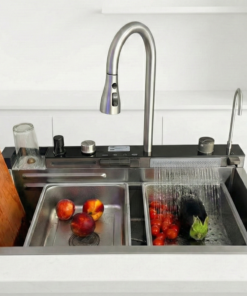 Bacha de Cocina Multifunción Silver 75cm Plateada