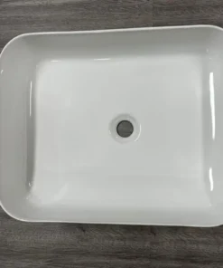 Bacha de Baño Oslo Rectangular 60 cm Blanca