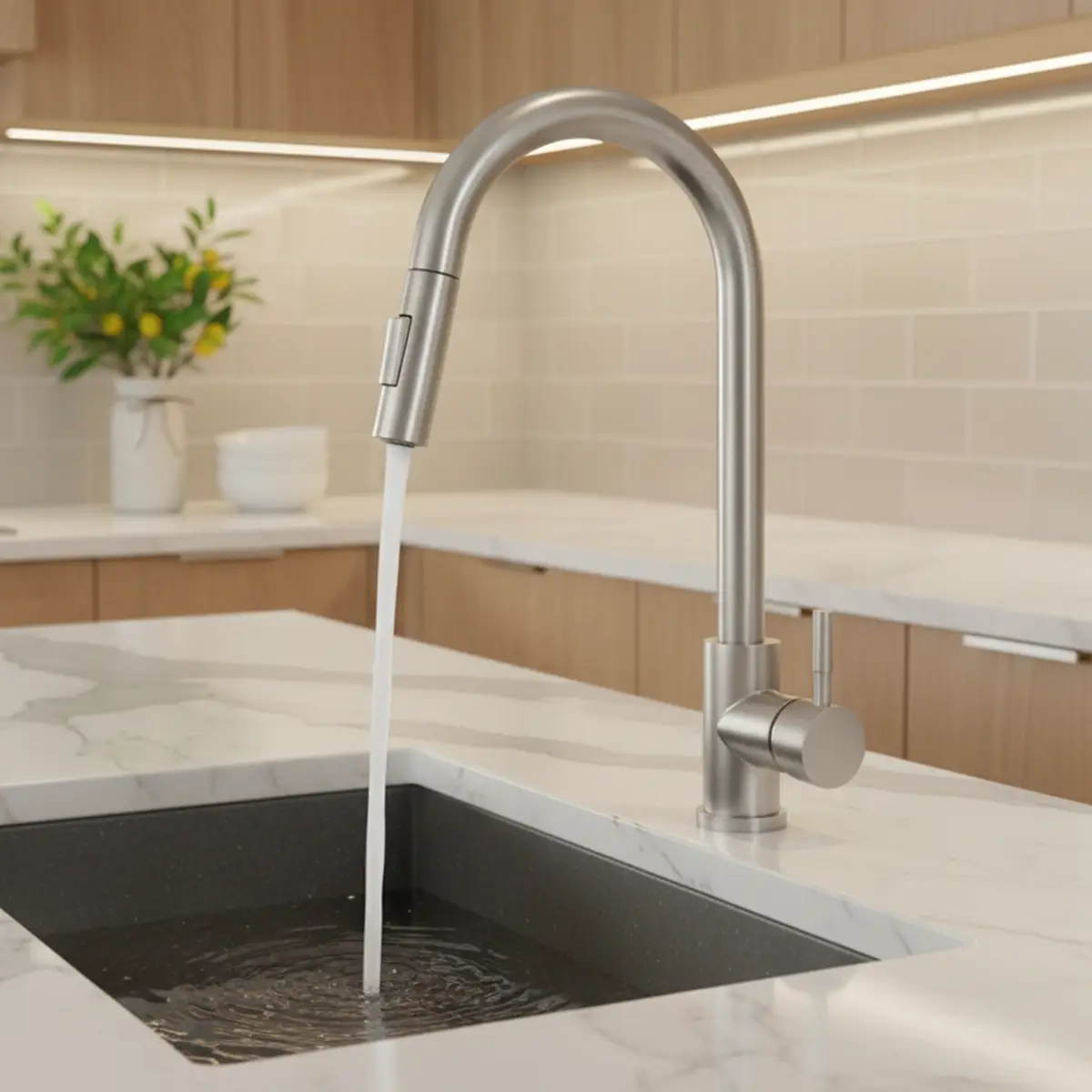 Grifo de Cocina Pro Flex Inox