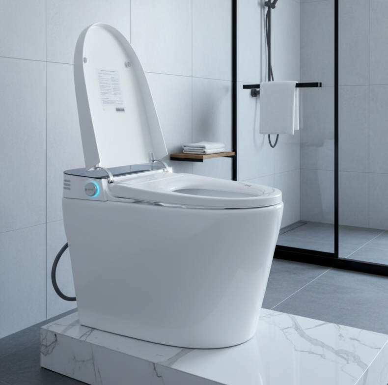 Inodoro Inteligente Alta Gama con Bidet Blanco - Imagen 4