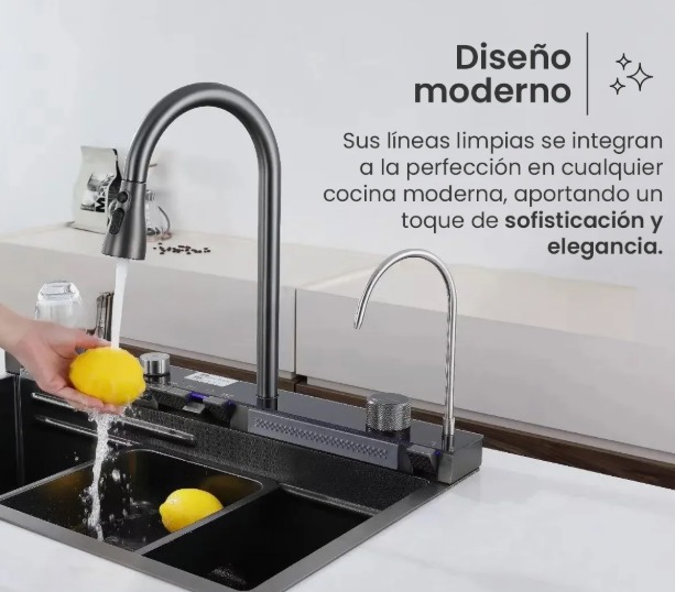 Bacha de Cocina Multifunción Silver 75cm Plateada - Imagen 11
