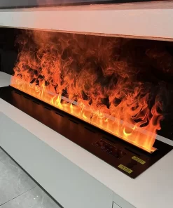 Chimemea Realista Electrica a Vapor de Colores