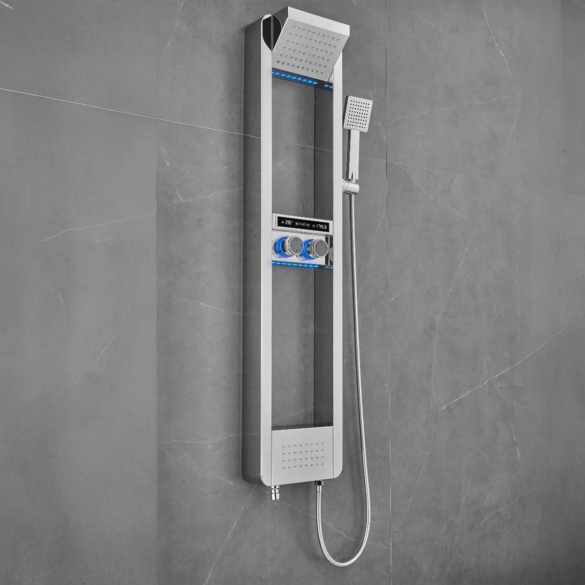 Ducha Espejo Smart plateada